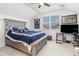 Spacious bedroom featuring a large bed and ample natural light from the window at 294 Portofino Dr., Myrtle Beach, SC 29579