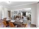 Open floor plan with a dining area that flows into the living room; ideal for gatherings at 324 Mayflower Dr., Calabash, NC 28467