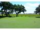Close up view of the immaculate green on the golf course at 356 Savannah Dr., Pawleys Island, SC 29585