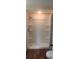 Bathroom features a modern shower with built-in shelves and an updated showerhead at 360 South Green Sea Rd., Loris, SC 29569