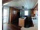 Bright kitchen with white countertops, island cooktop, and abundant storage at 360 South Green Sea Rd., Loris, SC 29569