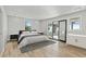 Serene main bedroom with a private balcony overlooking the ocean at 3806 North Ocean Blvd., Myrtle Beach, SC 29577