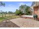 Lush backyard featuring a custom paver patio area overlooking stunning golf course and lake views at 4222 Congressional Dr., Myrtle Beach, SC 29579