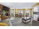 Inviting living room with a decorative fireplace, dining area, and a seamless flow that brings a sense of warmth to the space at 4234 Pinehurst Circle # L1, Little River, SC 29566