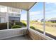 Enjoy outdoor living with this inviting screened porch overlooking lush greenery at 4234 Pinehurst Circle # L1, Little River, SC 29566