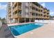 Community pool with lots of space for swimming and relaxing at 4305 S Ocean Blvd. # 301, North Myrtle Beach, SC 29582