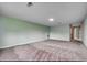 A large bonus room with carpet at 4437 Marshwood Dr., Myrtle Beach, SC 29579