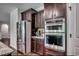 Kitchen showcasing stainless steel appliances and sleek cabinetry, offering a gourmet cooking experience at 4437 Marshwood Dr., Myrtle Beach, SC 29579