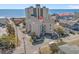 Aerial view of the property located near the ocean and local businesses at 4500 S Ocean Blvd. # 9-B, North Myrtle Beach, SC 29582