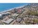 Aerial view of the property located near the beach and local businesses at 4500 S Ocean Blvd. # 9-B, North Myrtle Beach, SC 29582