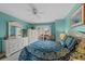 Sunlit bedroom boasts balcony access, a dresser, and a calming coastal aesthetic for serene living at 4500 S Ocean Blvd. # 9-B, North Myrtle Beach, SC 29582