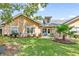 Spacious backyard features a green lawn and a private patio at 4652 Lightkeepers Way # 38-C, Little River, SC 29566