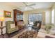 Cozy living room with a comfortable sofa, armchairs and large sliding door access at 478 Pinehurst Ln. # 17D, Pawleys Island, SC 29585