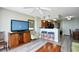 Open concept living and dining area, maximizing space and creating a unified and comfortable living environment at 5300 N Ocean Blvd. # 708, Myrtle Beach, SC 29577