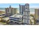 High-rise condo building near beach with parking garage and pools at 5308 N Ocean Blvd. # 503, Myrtle Beach, SC 29577
