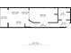 Detailed floor plan layout with measurements for the living spaces, kitchen, and bath at 5308 N Ocean Blvd. # 503, Myrtle Beach, SC 29577