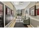 Inviting lobby area with chairs, neutral walls, and outside view at 5308 N Ocean Blvd. # 503, Myrtle Beach, SC 29577