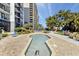 View of zero entry kiddie pool area at a resort with tall buildings at 5308 N Ocean Blvd. # 503, Myrtle Beach, SC 29577