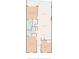 Detailed floor plan showcasing the layout of the home, including bedrooms, bathrooms, and living spaces at 5700 N Ocean Blvd. # 1107, North Myrtle Beach, SC 29582