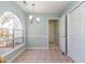 Cozy dining area with a large window offering natural light and a view to the outside at 640 Intracoastal Way # 640, Myrtle Beach, SC 29579
