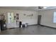 Spacious garage with utility sink, water heater, and access to the house at 640 Intracoastal Way # 640, Myrtle Beach, SC 29579