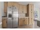 Bright kitchen featuring updated cabinets and stainless steel appliances at 909 Pine Thicket St., Myrtle Beach, SC 29577