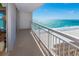 Balcony view showcasing serene ocean views from the condo at 9820 Queensway Blvd. # 1210, Myrtle Beach, SC 29572