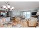 Open-concept living space featuring ocean views, a dining area, and comfortable seating perfect for relaxation at 9820 Queensway Blvd. # 1210, Myrtle Beach, SC 29572