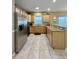 Well-equipped kitchen featuring stainless steel appliances and granite countertops at 113B 15Th Ave. S, Surfside Beach, SC 29575