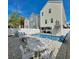 Inviting backyard pool with ample seating, perfect for relaxing and entertaining with a privacy fence surround at 113B 15Th Ave. S, Surfside Beach, SC 29575