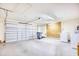 A two car garage is large and spacious with a washer and dryer at 1161 Ganton Way, Myrtle Beach, SC 29588
