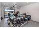 Spacious garage featuring two jet skis on a trailer with an automatic garage door at 105 Serenity Point Dr., Little River, SC 29566