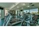 Well-equipped gym with treadmills, elliptical machines, and weightlifting equipment, perfect for staying active at 107 S Ocean Blvd. # 1407, Myrtle Beach, SC 29577