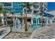 Fun-filled water playground featuring palm trees and soft splash areas for to enjoy at 107 S Ocean Blvd. # 1407, Myrtle Beach, SC 29577