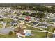 Neighborhood view showing the house and surrounding homes in a vibrant community setting at 1113 Green Fir Loop, Conway, SC 29527