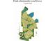 Community map showcasing home sites, amenities, community gardens, and proximity to the surrounding area at 1384 Palm Springs Paloma Dr, Longs, SC 29568