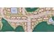 Community map showcasing building locations, ponds, and wetland areas at 1415 Gooseneck Place # 101, Murrells Inlet, SC 29576