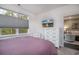 Bedroom featuring a television and view of the living room at 164 Vineyard Place # 23, Pawleys Island, SC 29585