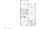 The floor plan shows the layout of the home at 213 Landing Rd. # F, North Myrtle Beach, SC 29582