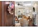Inviting living room featuring cozy furniture and a fireplace at 4228 Ravenwood Dr., Little River, SC 29566