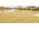 Expansive backyard with pond view perfect for outdoor activities and relaxation at 432 Highfield Loop, Myrtle Beach, SC 29579