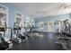 Well-equipped gym with treadmills, elliptical machines, and weight training equipment at 432 Highfield Loop, Myrtle Beach, SC 29579