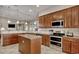 Beautiful kitchen featuring stainless steel appliances, center island, and open floor plan at 432 Highfield Loop, Myrtle Beach, SC 29579