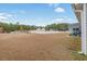 Spacious backyard, partially fenced at 480 Oakham Dr., Conway, SC 29527