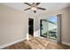 Dining area with a sliding glass door for easy access to outside at 480 Oakham Dr., Conway, SC 29527