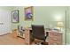 Well-lit office space with a functional desk setup, comfortable seating, and ample storage at 570 Botany Loop Murrells Inlet # 570, Murrells Inlet, SC 29576
