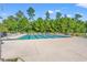 Large community swimming pool with lounge chairs and ample deck space at 570 Botany Loop Murrells Inlet # 570, Murrells Inlet, SC 29576