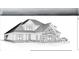 Rendering of a two-story house with stone accents and a car in the driveway at 6013 Blease Ct., Myrtle Beach, SC 29588