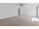 Spacious bedroom featuring carpeted floors, a ceiling fan at 7300 Porcher Dr. # 11, Myrtle Beach, SC 29572