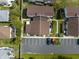 Aerial view of condo community with parking, green spaces, and well-maintained landscaping at 800 9Th Ave. S # T3, North Myrtle Beach, SC 29582